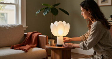 Gubi Revives Carlo Nason’s Cult-Favorite Lotus Table Lamp