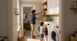 I Designed A Tiny Laundry Room For My Family Of 4 – These Clever Storage Ideas Keep It Clutter-free