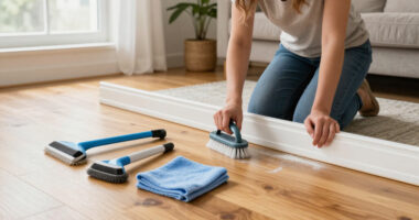 I Tried Three Skirting Board Cleaning Tools To See Which Would *Actually* Leave Them Dust-free