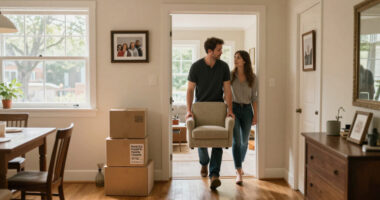 "Moving Back To The State Where I Grew Up Was A Big Deal For Us" — Scaling Down And Embracing Moodiness Was Key To This Philadelphia Home's Renovation