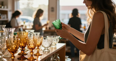 Not Pyrex Or Fiestaware: The Vintage Glassware That's Worth Hunting For At Thrift Stores