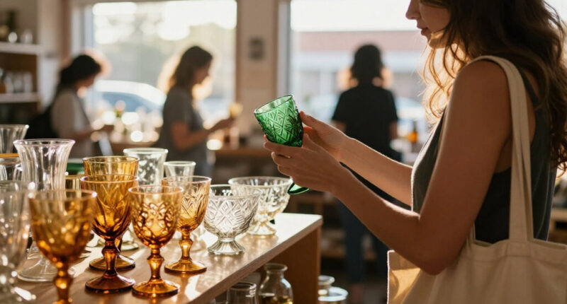 Not Pyrex Or Fiestaware: The Vintage Glassware That's Worth Hunting For At Thrift Stores