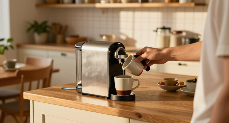 Sorry Nespresso, Aldi Has Just Dropped A Compact Pod Machine For Under £35