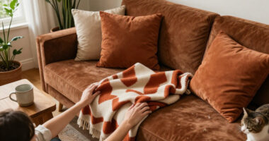 Sorry Tartan, The Cosiest Homes Are Stealing This 'Old-fashioned' Pattern From The Fashion World – I've Tracked Down The Homeware Brands Doing It The Best