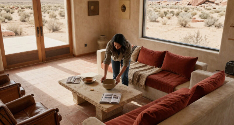 This 7,000-Square-Foot Desert Oasis In Utah Feels More Like A Boutique Hotel Than A Family Home — It Redefines A 'Room With A View'
