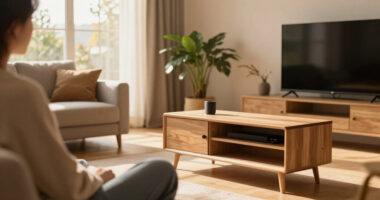 This New IKEA Collection Might Be Aimed At Gamers, But The Portable TV Stand Is The Unexpectedly Design-y Solution For Your Living Room Layout Problems