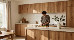 This Petite Japandi Kitchen Is A Masterclass In How To Balance Style And Function In A Tiny Space