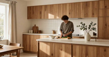 This Petite Japandi Kitchen Is A Masterclass In How To Balance Style And Function In A Tiny Space